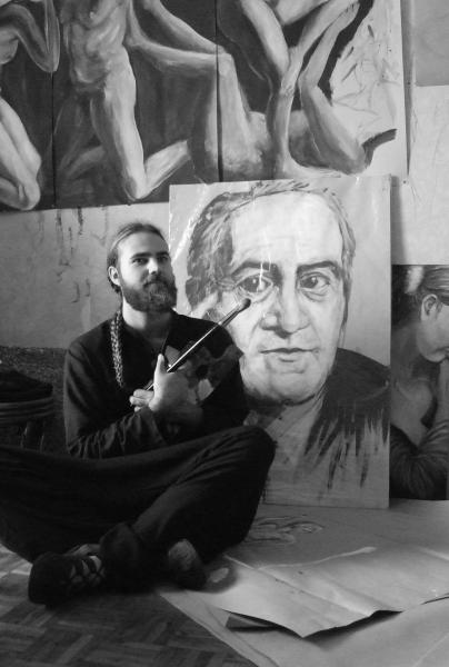 Portes ouverte de l'atelier de Toma Br� No Erik dans le cadre des couleurs du temps